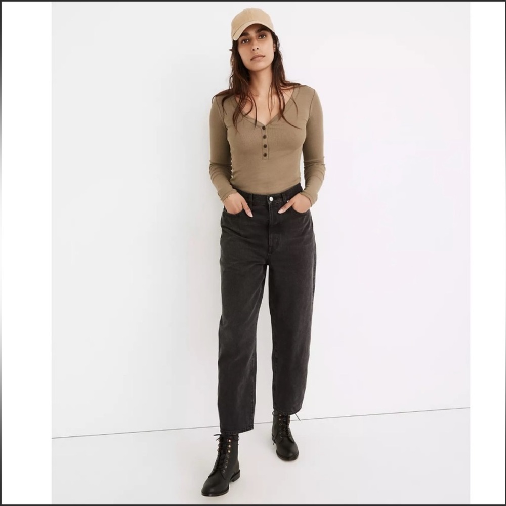 Madewell Baloon Jeans in Noll Wash